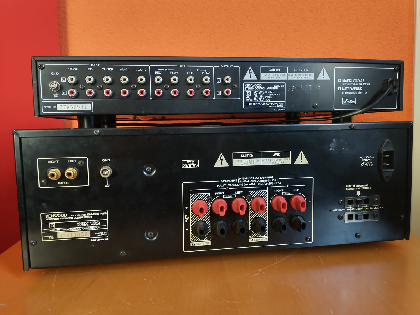 Kenwood C2 + M2