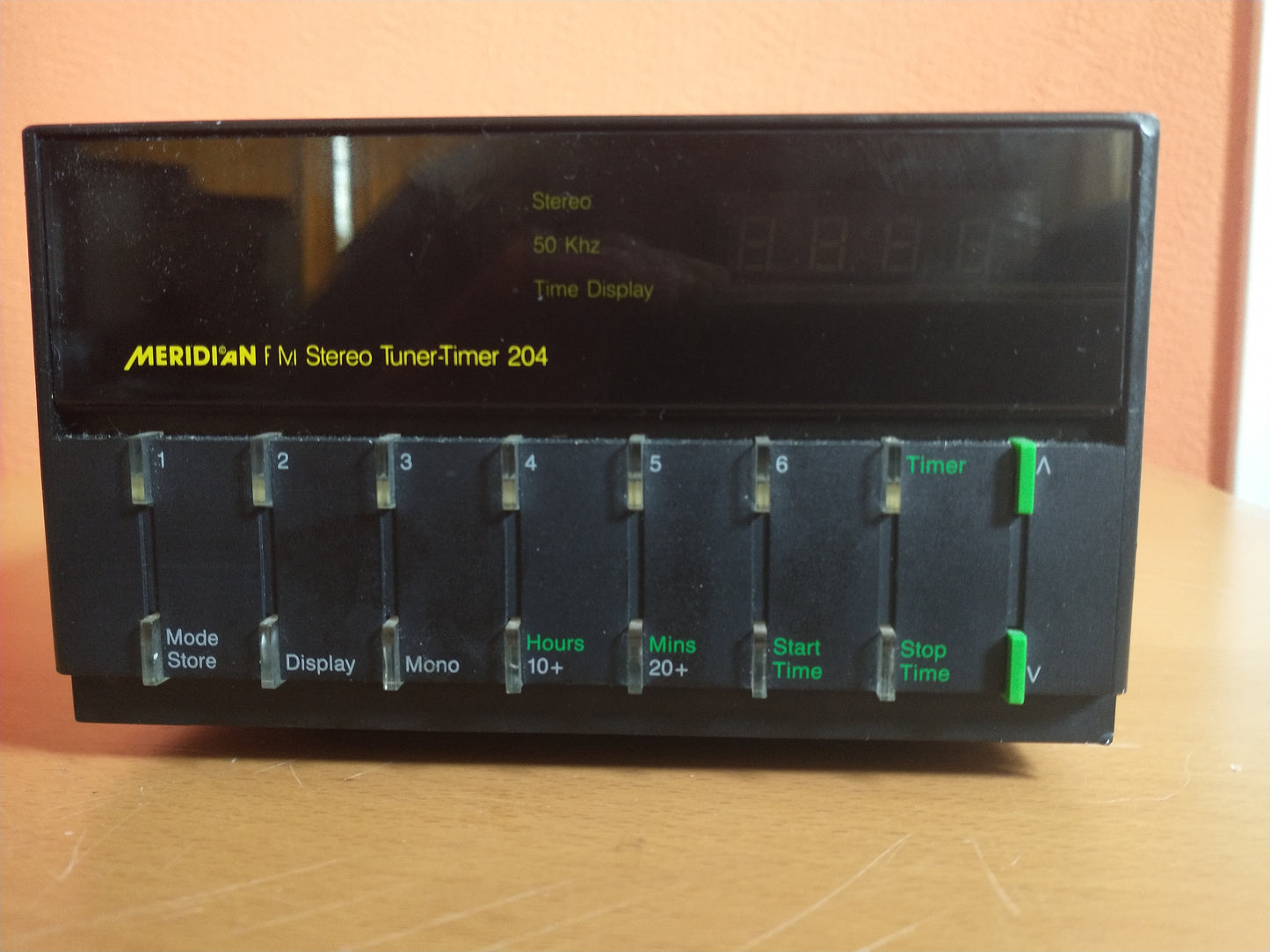 Meridian 204 FM Stereo Tuner-Timer