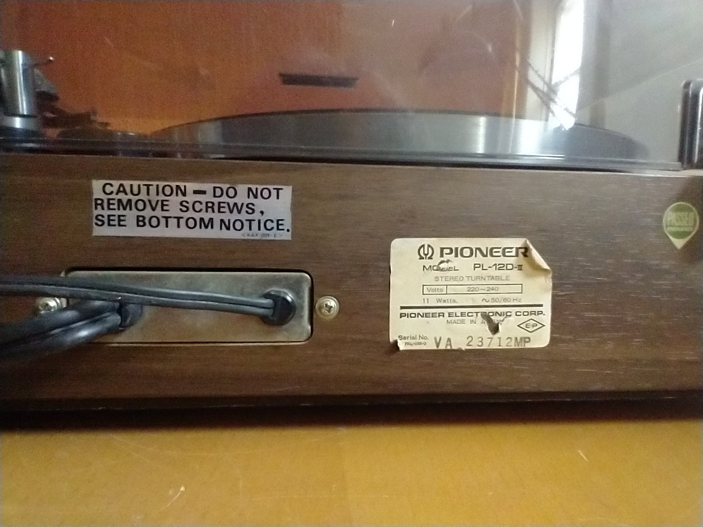 Pioneer PL-12D MK II
